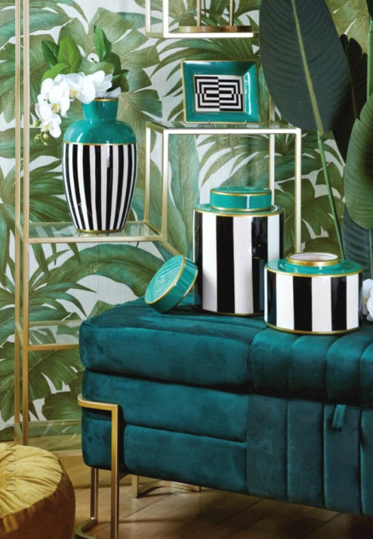 Fade - Vaso Anfora Verde Vogue cm19x33