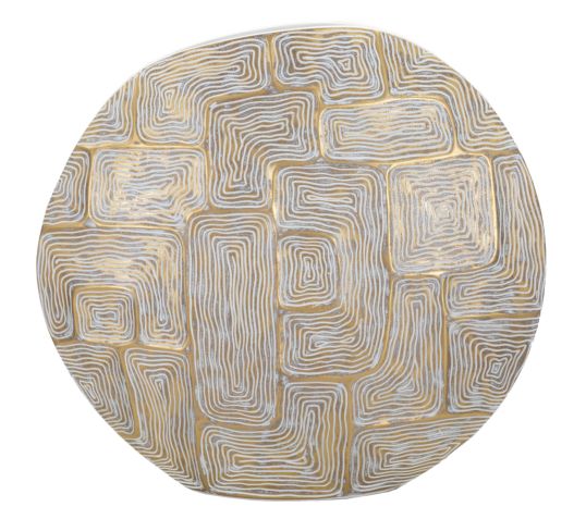 Mauro Ferretti - Vaso eclips resina cm 48x13x44.5