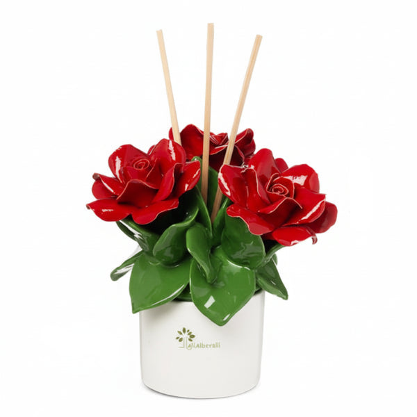 Gli Alberelli- Profumatore piccolo rose rosse