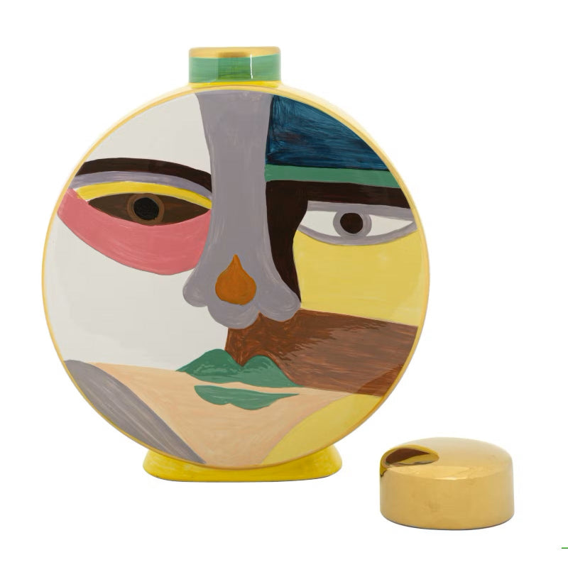 Mauro Ferretti - Vaso picassy color round 23x9x28
