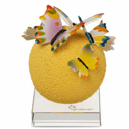 Gli Alberelli- Sfera prato con farfalla 7x7