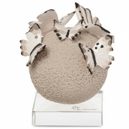 Gli Alberelli- Sfera prato con farfalla 7x7