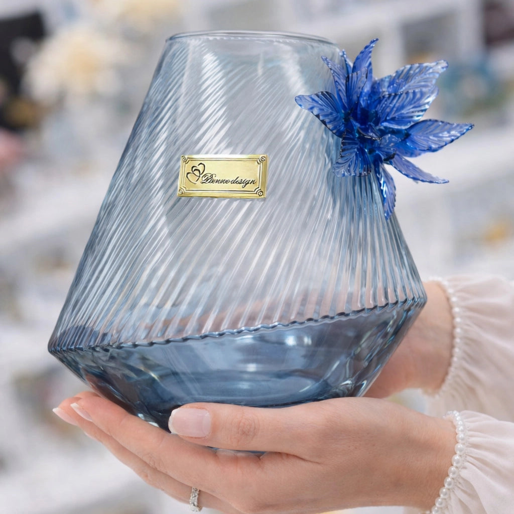 Pienne - Vaso Samira con fiore