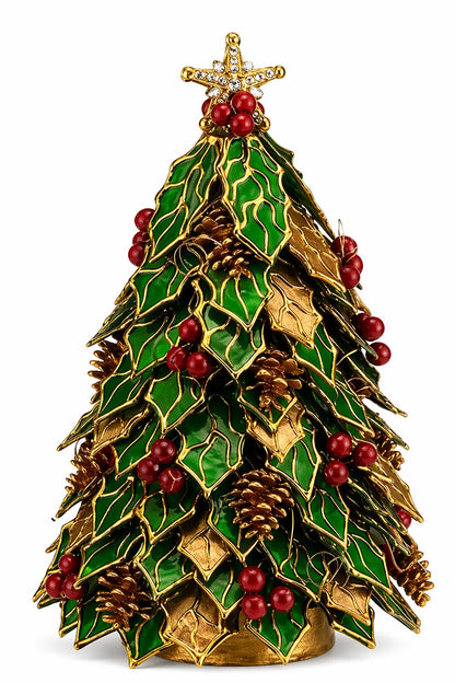 Lamart - Albero Natale foglie madreperla