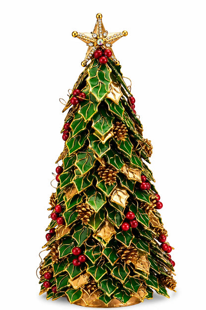 Lamart - Albero Natale foglie madreperla