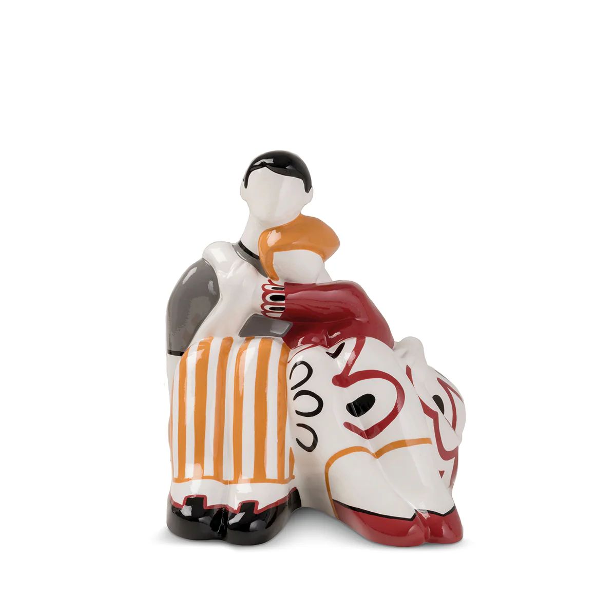 Egan - Statua vicini abbracci 21cm