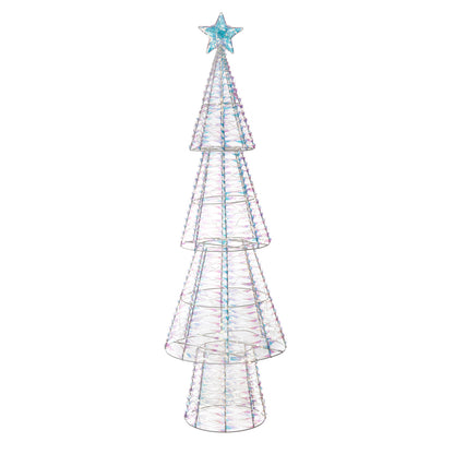 L'Oca Nera - Albero ghiaccio natalizio grande con luce led