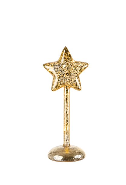 L'Oca Nera - Stella xmas oro led