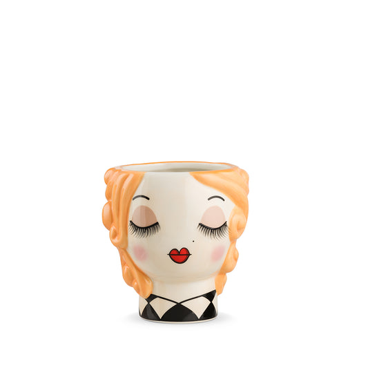 Egan - Vaso Le Pupazze Gaia Arancione 12X11