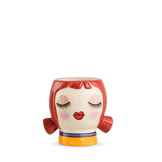 Egan - Vaso Le Pupazze Amelie Rosso 12X11