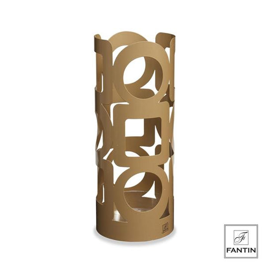 Fantin - Porta ombrelli geometria bronzo