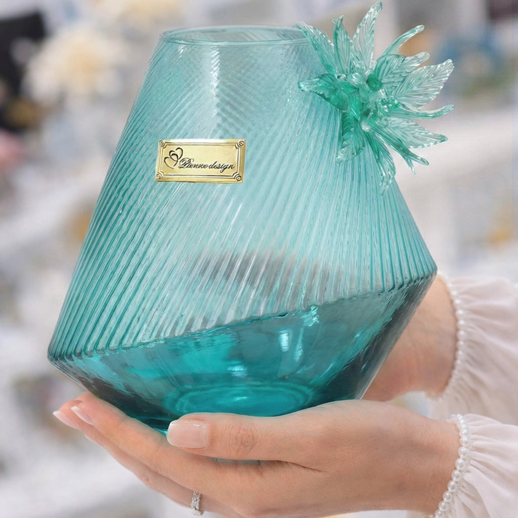 Pienne - Vaso Samira con fiore