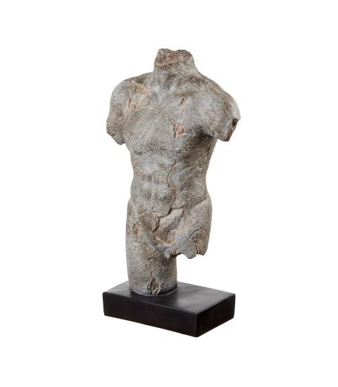 L'Oca Nera - scultura decorativa busto uomo