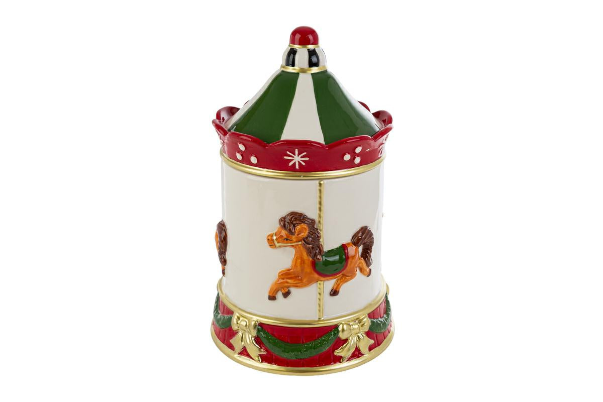 Le stelle - Scatola cavalluccio ceramica