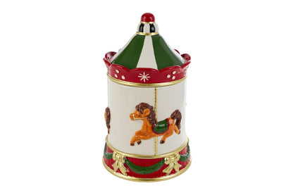 Le stelle - Scatola cavalluccio ceramica