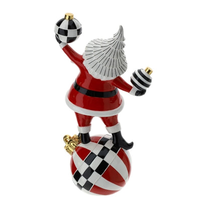 Hervit – Babbo natale fancy rosso h43