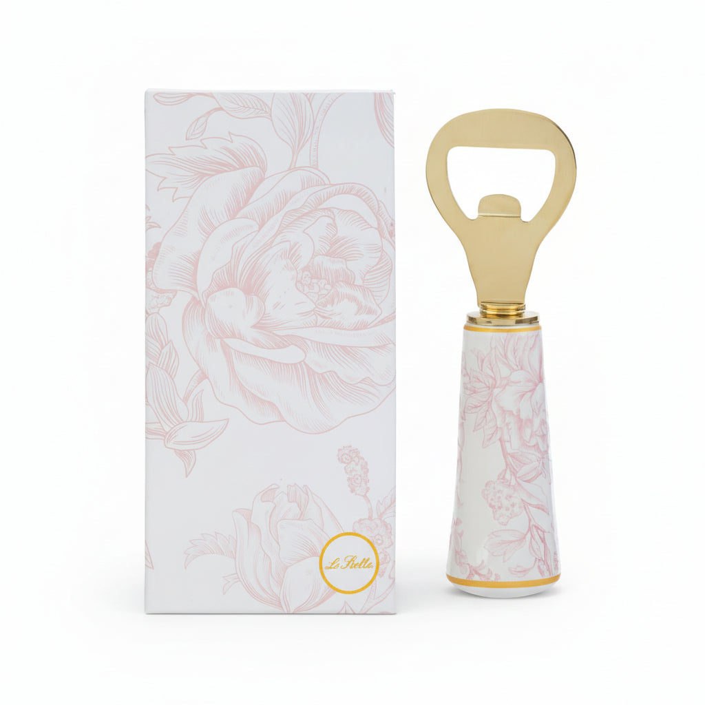 Le Stelle -  Apribottiglie con decoro rosa
