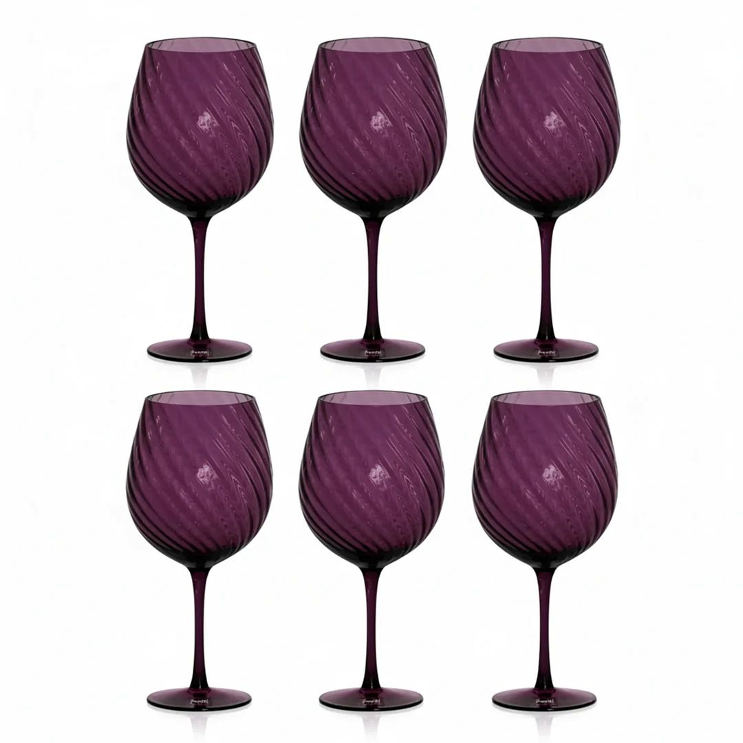 Fade - Set 6 calici braies porpora 500 ml