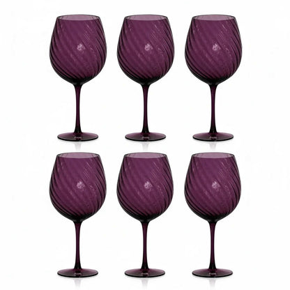 Fade - Set 6 calici braies porpora 500 ml