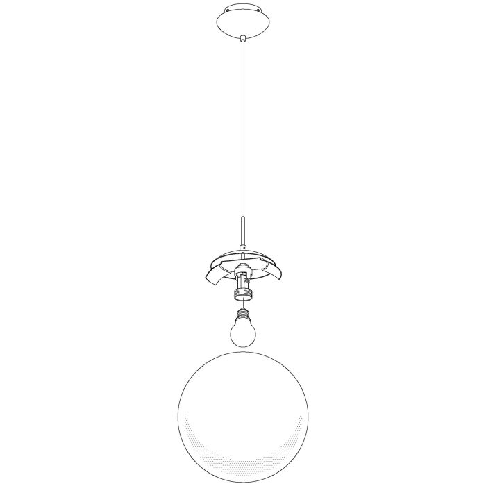 Eglo - lampadario a sospensione medio