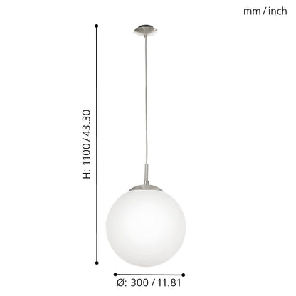 Eglo - lampadario a sospensione grande