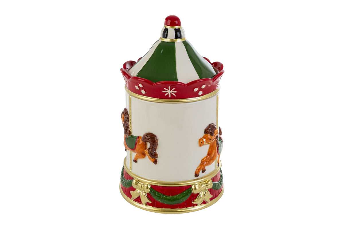 Le stelle - Scatola cavalluccio ceramica