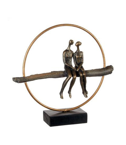 L'Oca Nera - Scultura innamorati