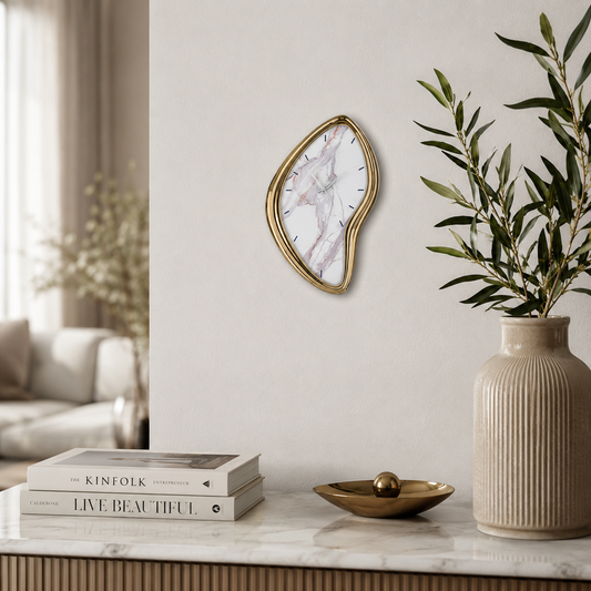 Bongelli - Orologio sagomato oro/bianco