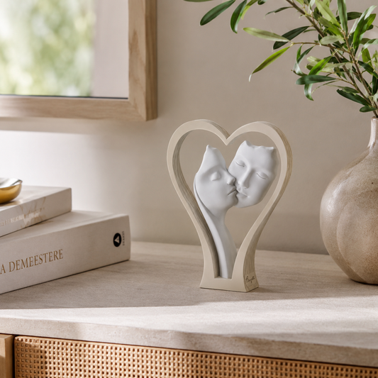 Bongelli - Coppia cuore visi nocciola h24