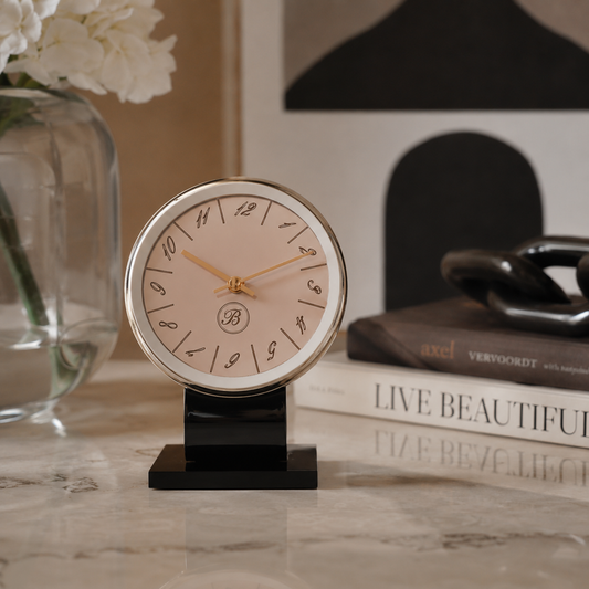 Buba - Orologio Crono nero/rosè da appoggio