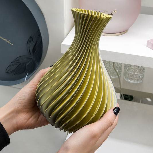Melaverde - Vaso spirale champagne
