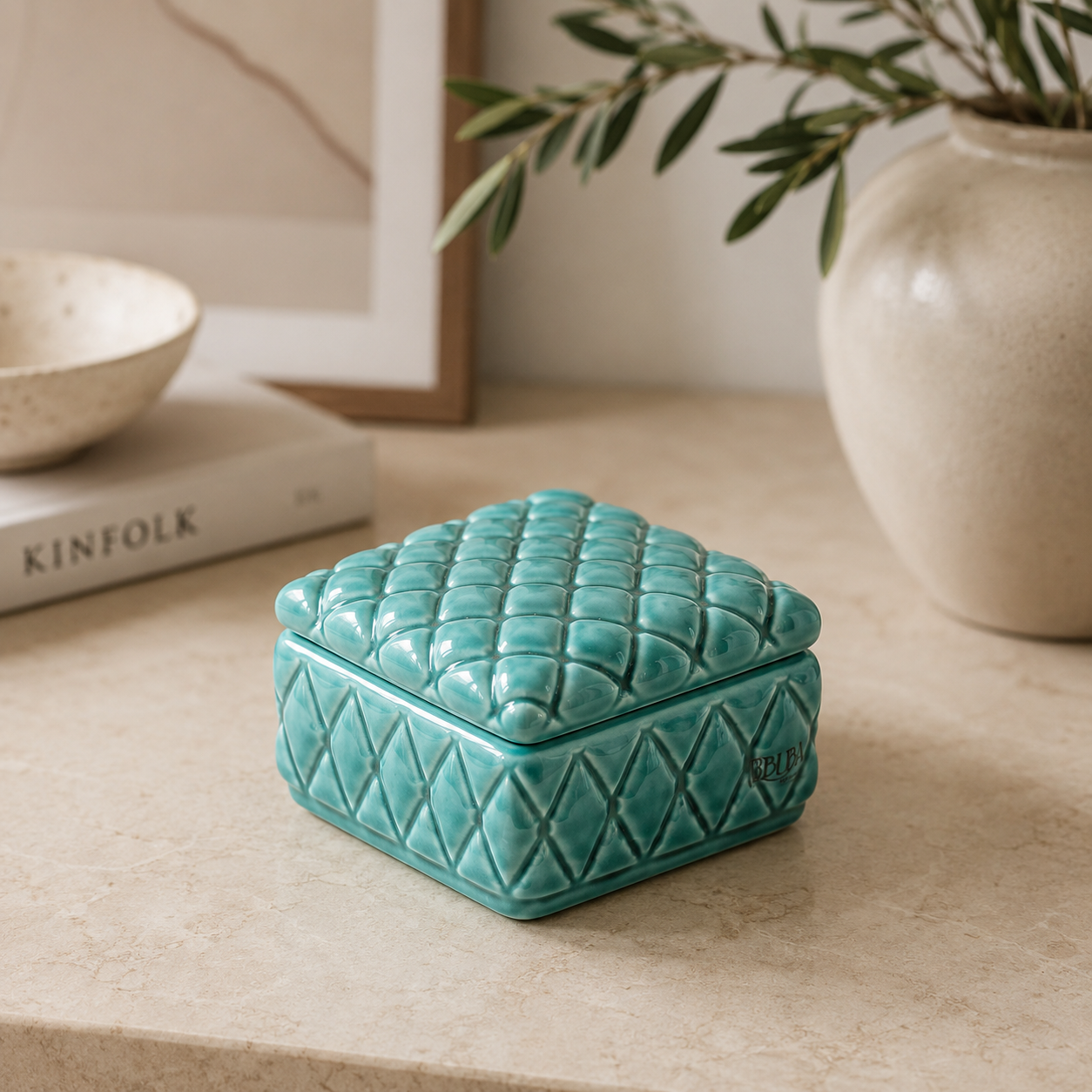 Buba - Scatola quadrata tiffany