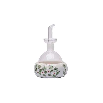Cuorematto - Oliera bocciolo vetro e ceramica