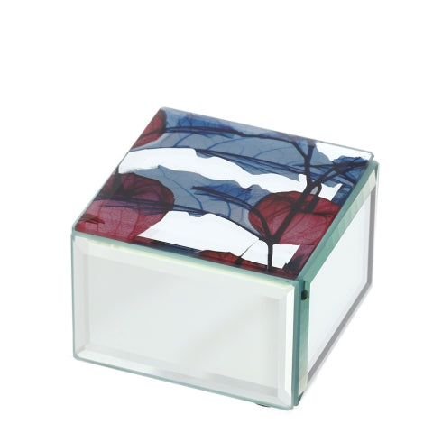 Hervit - Cofanetto legno/specchio piccolo Alkekengi ass