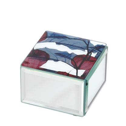 Hervit - Cofanetto legno/specchio piccolo Alkekengi ass