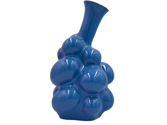 Oakin - Decanter blu H30 cm