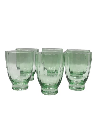 Royal Family - Set 6 bicchieri acqua verdi