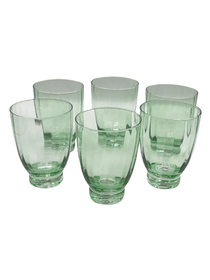 Royal Family - Set 6 bicchieri acqua verdi
