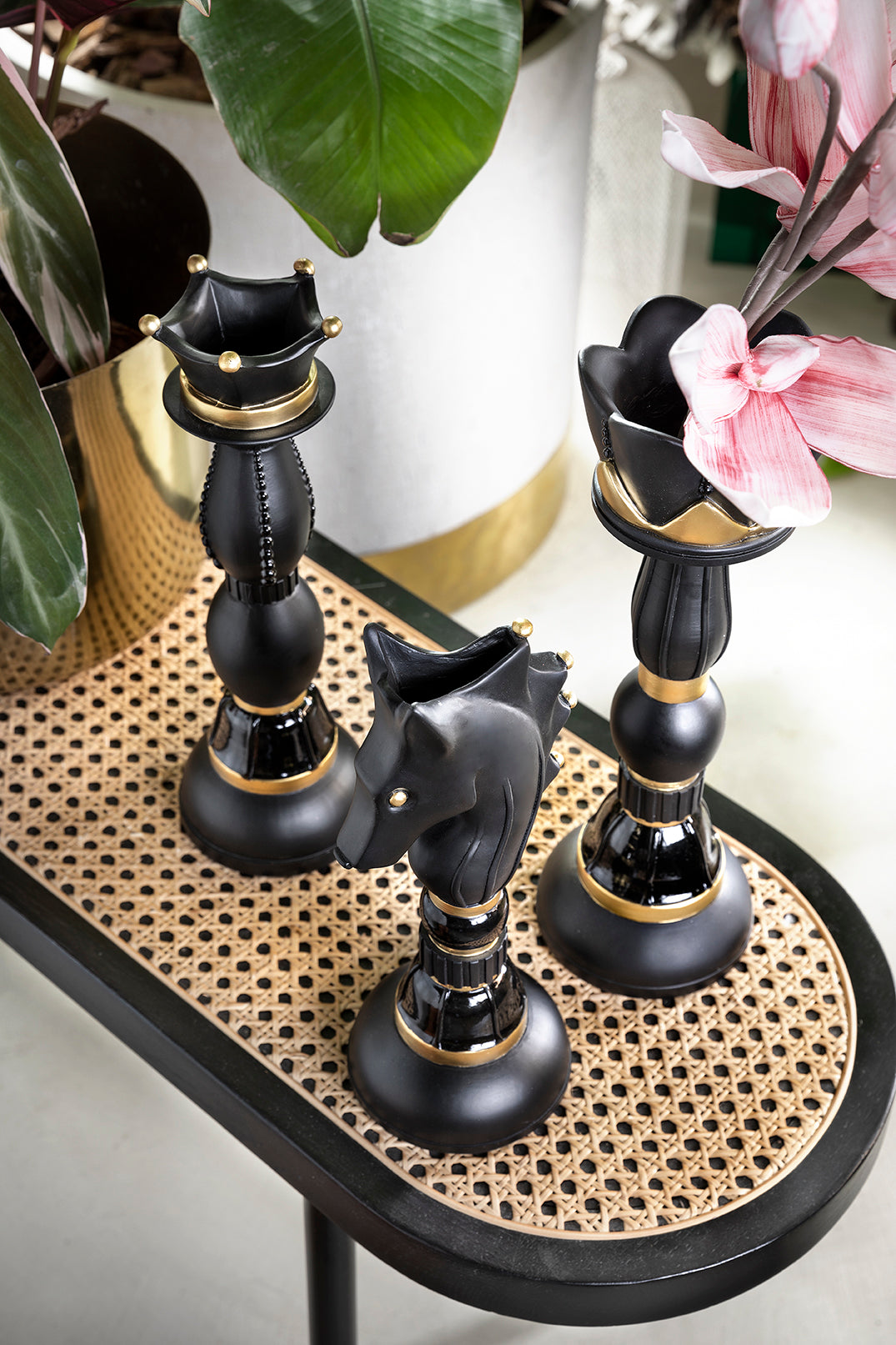 Henriette - queen black cm.10,2×32,5