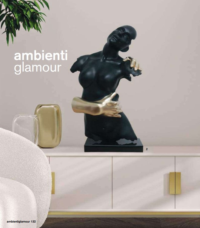 Ambienti glamour- Scultura Abbraccio silenzioso