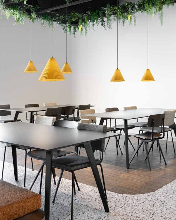 Fabas -  Cone lampadario a sospensione