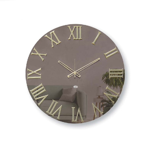 Artemania - Orologio Tondo Specchio Bronzo Ø80