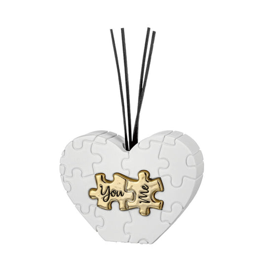 Bongelli - Profumatore puzzle bianco/oro