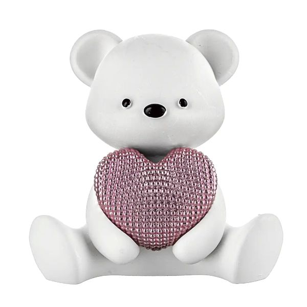 Bongelli - Orsetto piccolo bianco/rosa