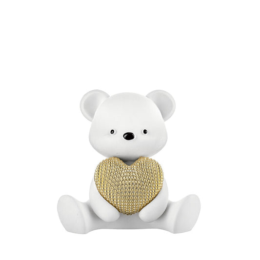 Bongelli - Orsetto grande bianco/oro