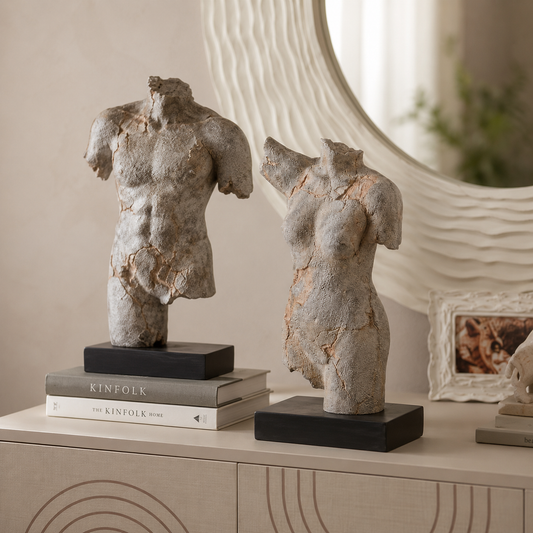 L'Oca Nera - scultura decorativa busto donna