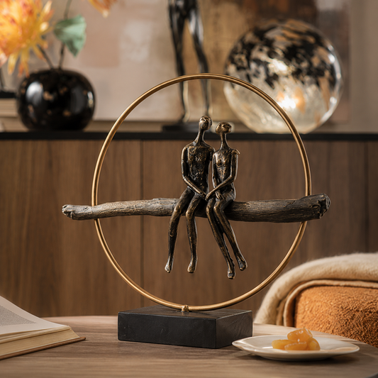 L'Oca Nera - Scultura innamorati