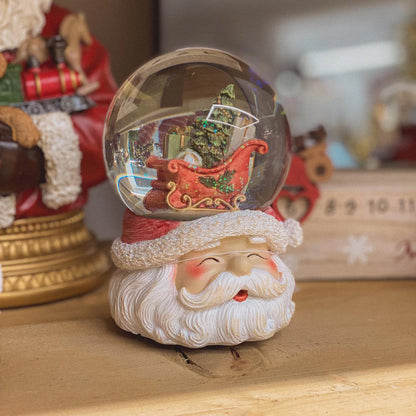 Mascagni- Carillon sfera natalizia con slitta
