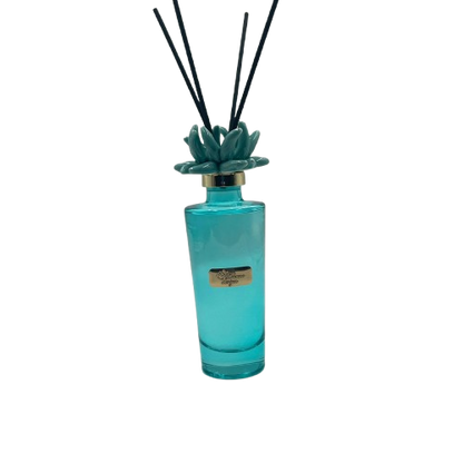 Pienne - Profumatore bottiglia ottanio con riccio 100 ml