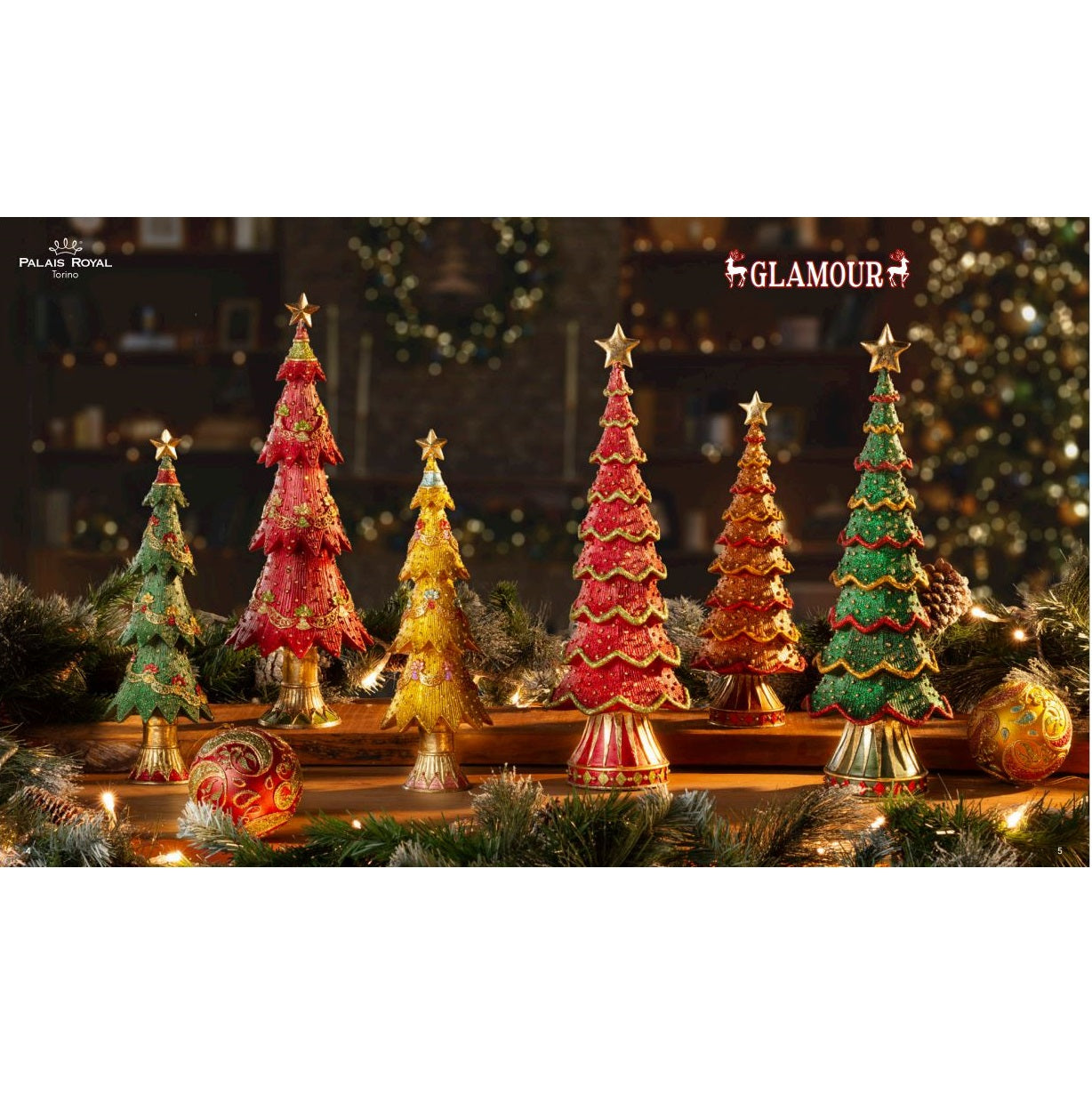 Lamart - Albero di Natale caramel 33cm